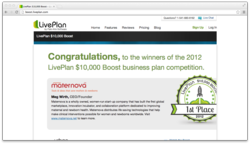 LivePlan Boost Business Plan Competition